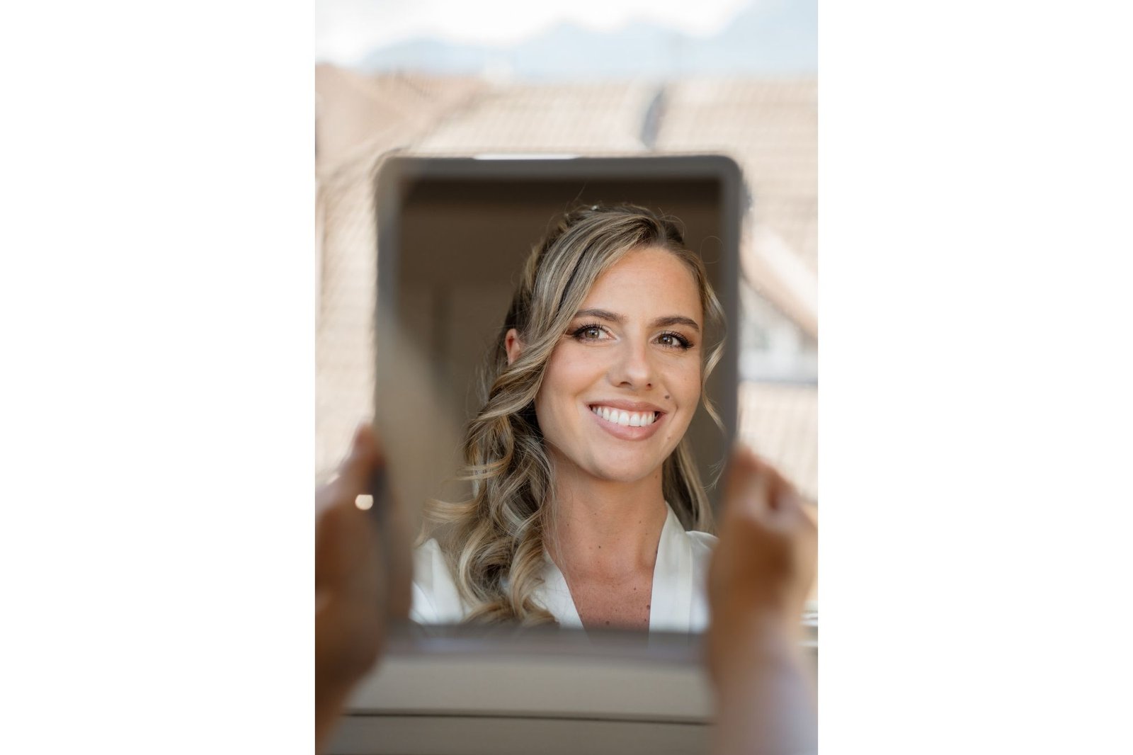 Braut beim Getting Ready